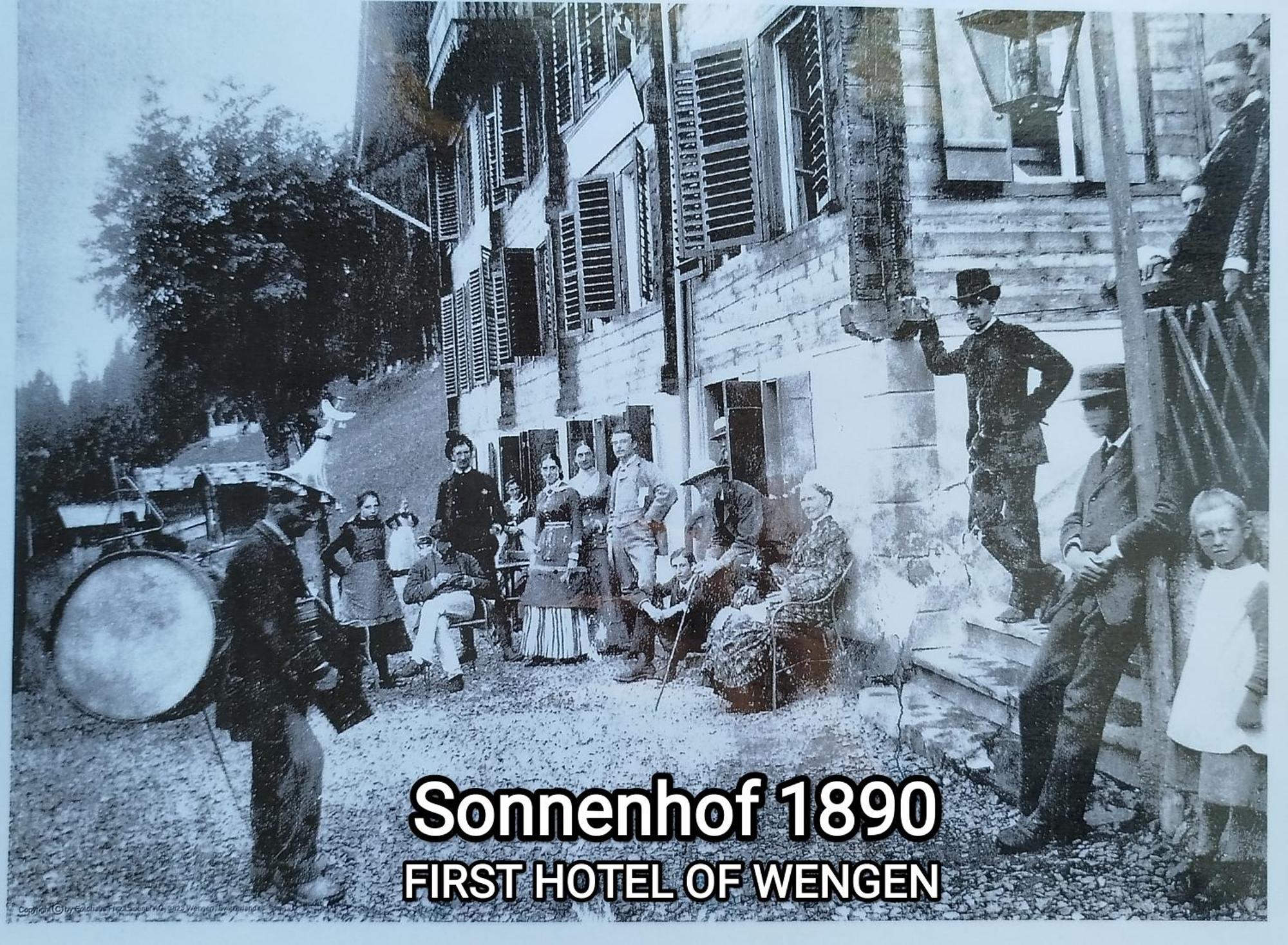 Sonnenhof Wengen - First Hotel Of Wengen Dış mekan fotoğraf